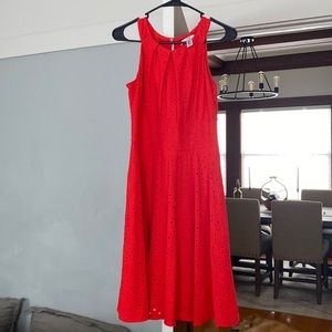 Wisp a gram red lace dress, size 4
